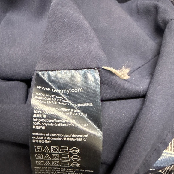 Multi color navy blue dress - Picture 4 of 4